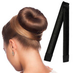 Opaska do koka twister do włosów czarny