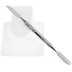 Paletka do mieszania kosmetyków podkładu na dłoń + szpatułka