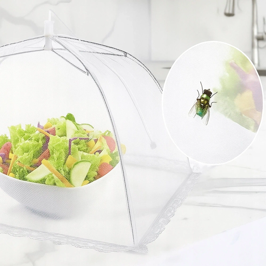 Moskitiera na jedzenie składana 40 x 27 cm