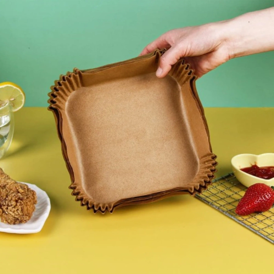 Jednorazowe wkłady papierowe do frytkownicy 16x16 100 szt