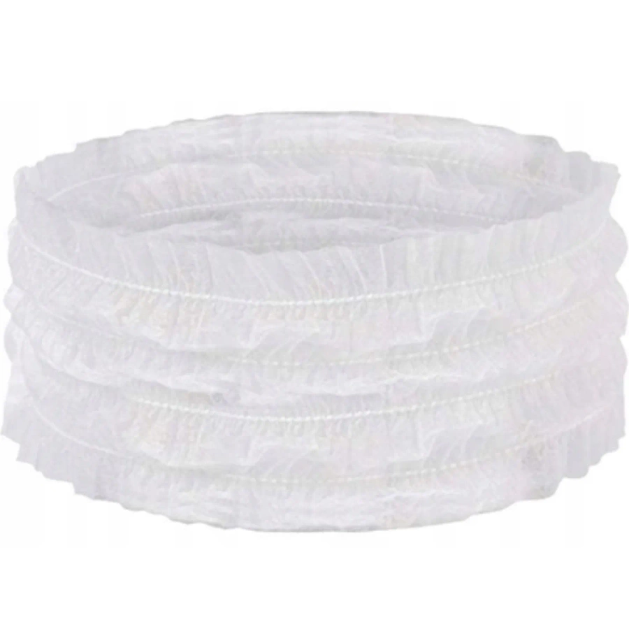 Jednorazowe opaski kosmetyczne na włosy 100 sztuk