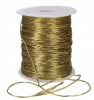 Sznurek metalizowany do zawieszek i ozdób 100m 