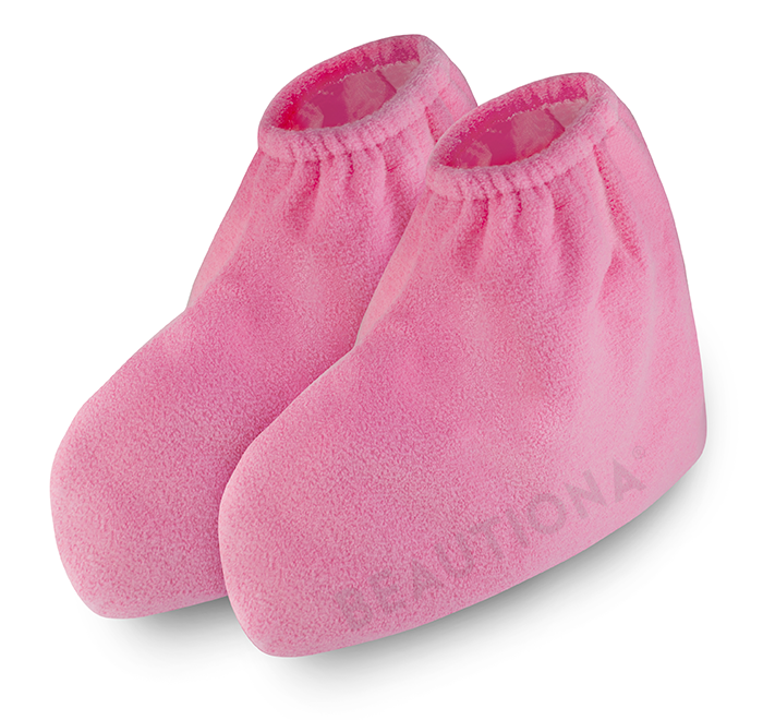 Skarpety kosmetyczne frotte 2 sztuki do zabiegów parafinowych