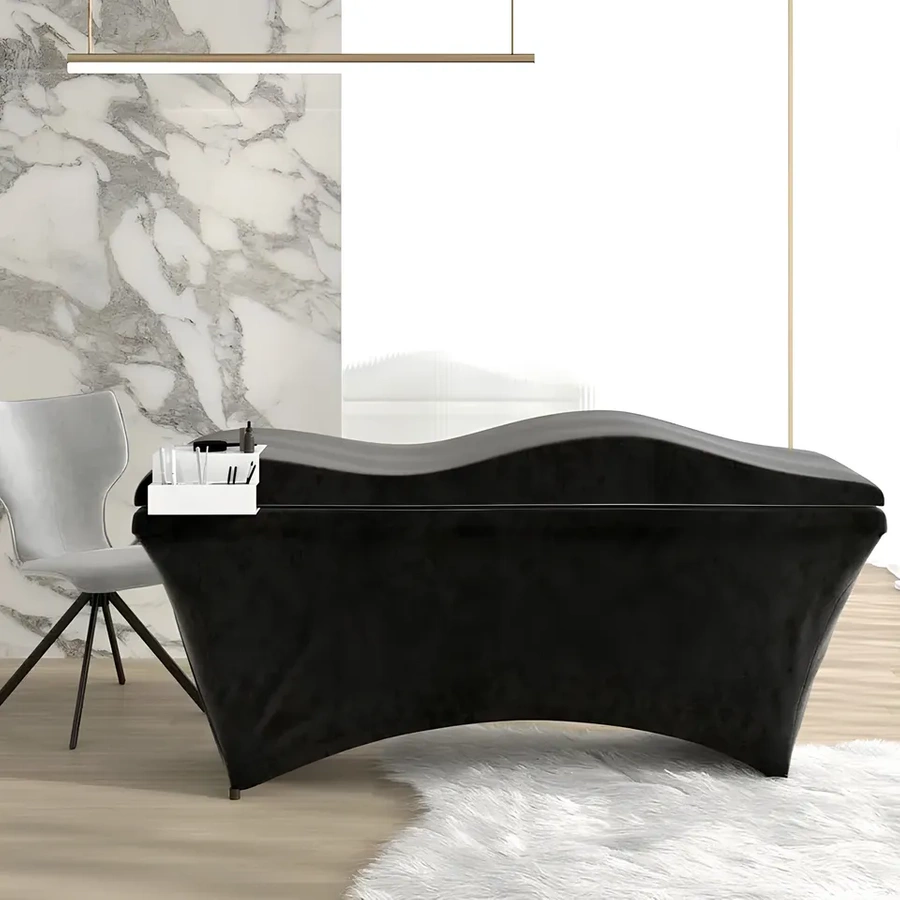 Materac kosmetyczny do przedłużania rzęs - czarny