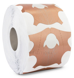 Szablony formy do paznokci motyle ROSE GOLD 500 szt.