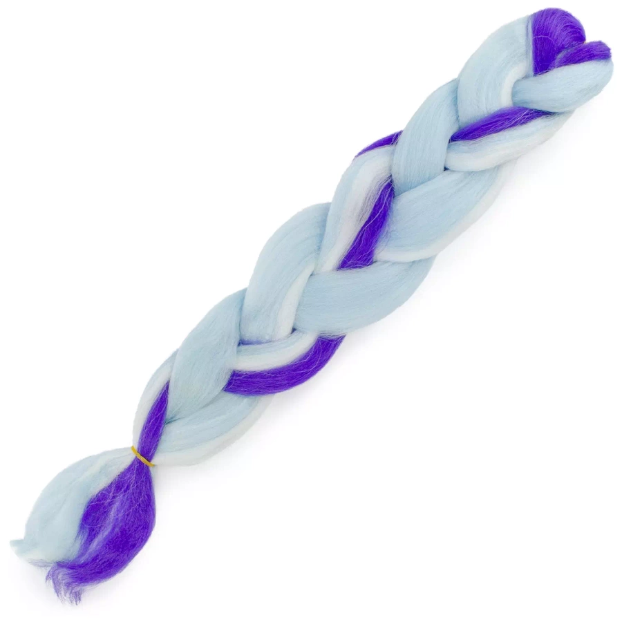 Kolorowe włosy syntetyczne do warkoczyków 13