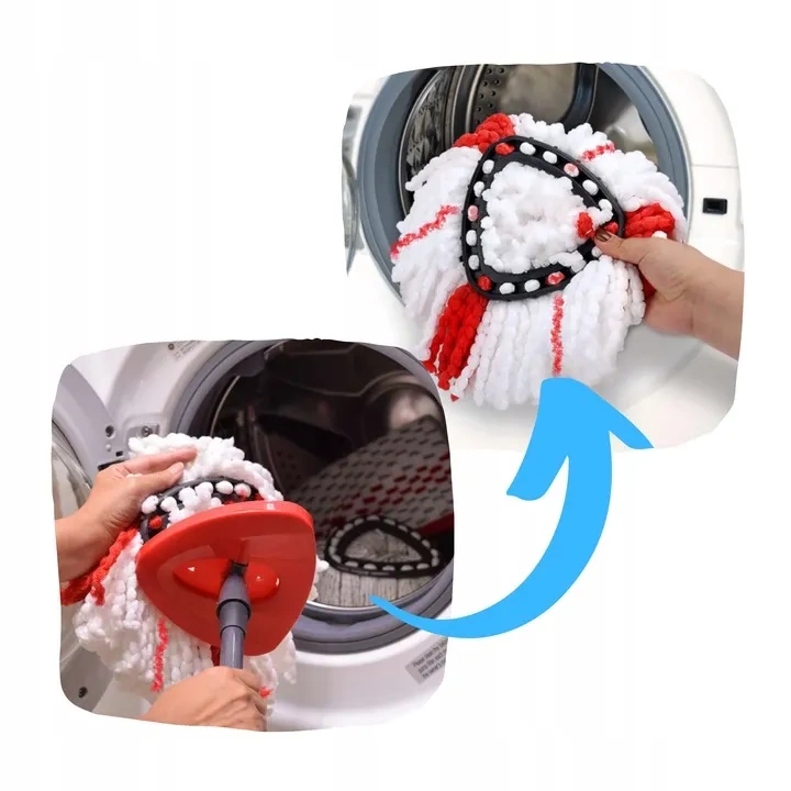 Nakładki do mopa obrotowego 6 sztuk