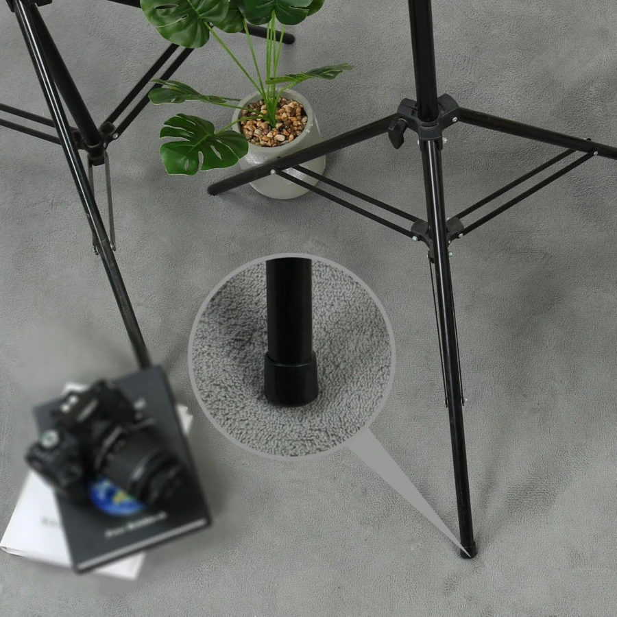 Nakładki gumowe na nogi z filcem 16 szt. 12-16 mm