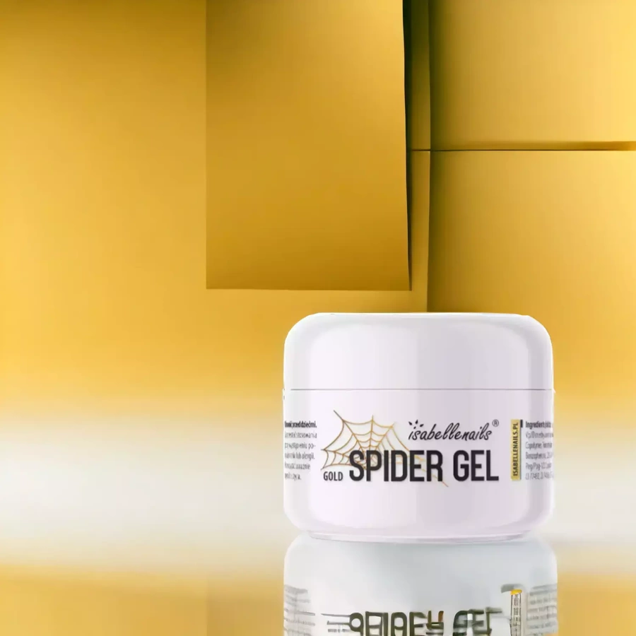Spider gel żel do zdobień gold isabellenails 5 g