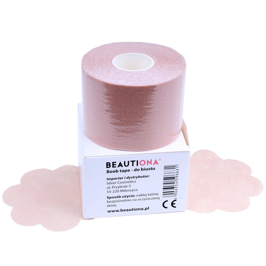 BOOB TAPE Taśmy modelujące biust cieliste nude