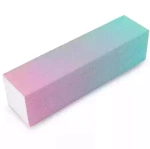 Blok bloczek polerski do paznokci ombre niebiesko-fioletowy 1 szt.