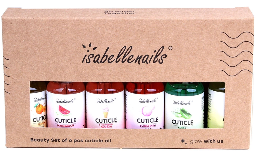 Zestaw 6x oliwka do skórek i paznokci 10 ml