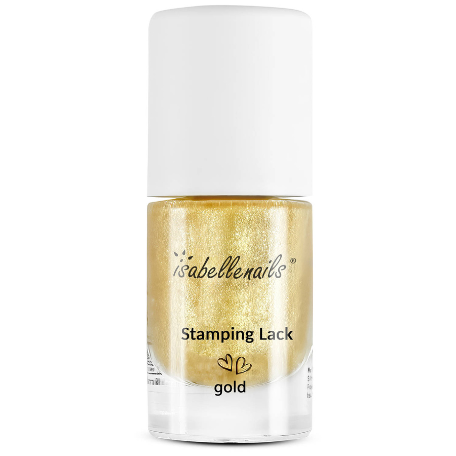 Isabellenails Lakier do stempli złoty 7 ml