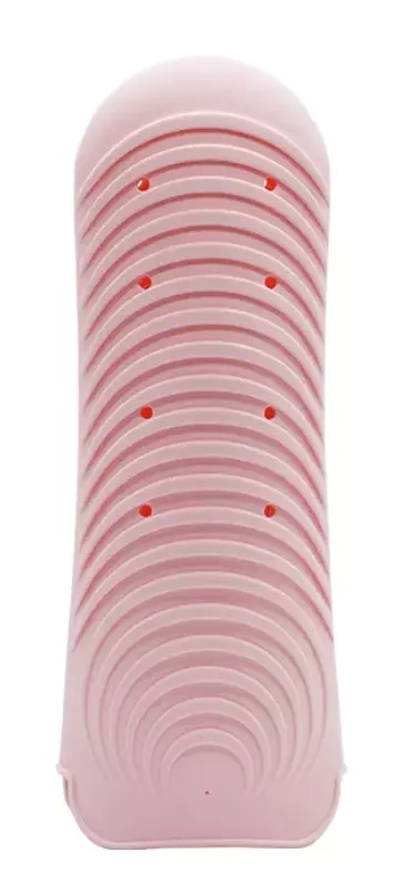 Silikonowy pokrowiec na prostownice - różowy