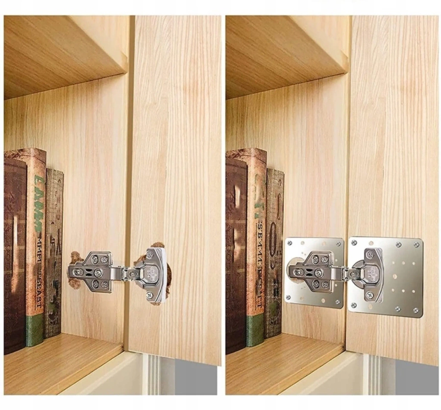 Zestaw płytek naprawczych do zawiasów 4 szt