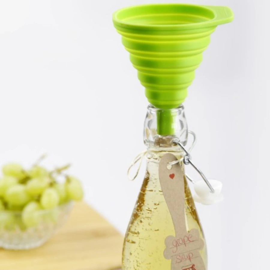 Składany silikonowy lejek kuchenny 7 cm