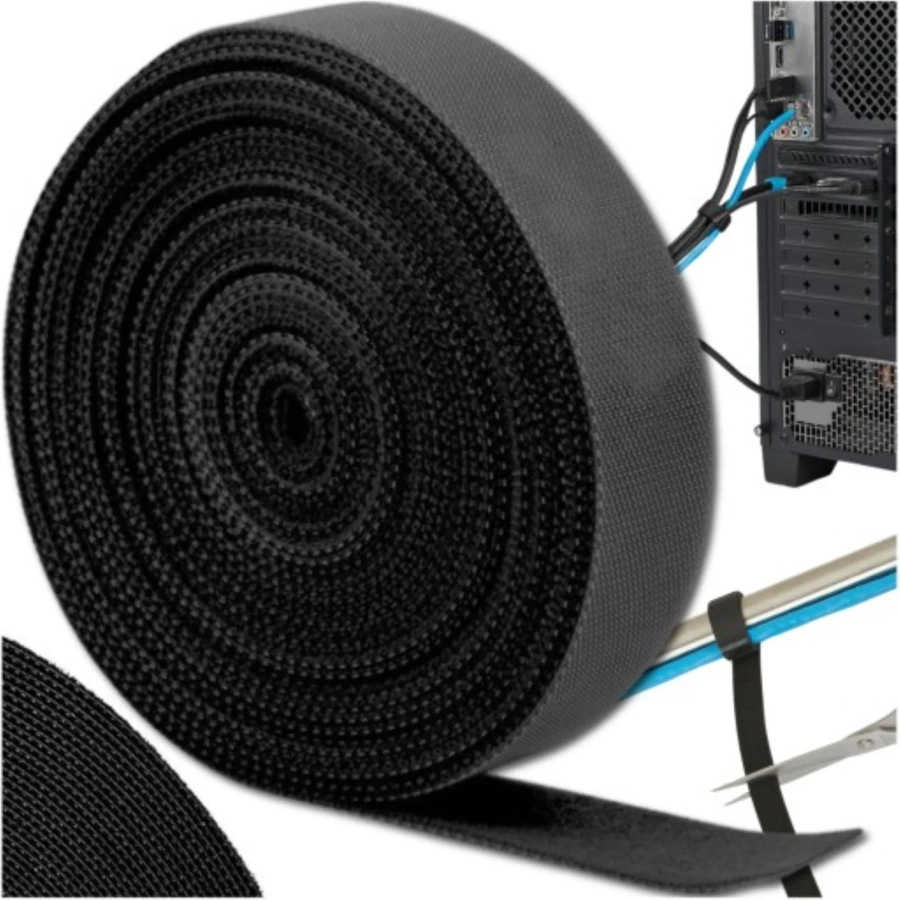 Opaska rzep na kable regulowana 50 cm