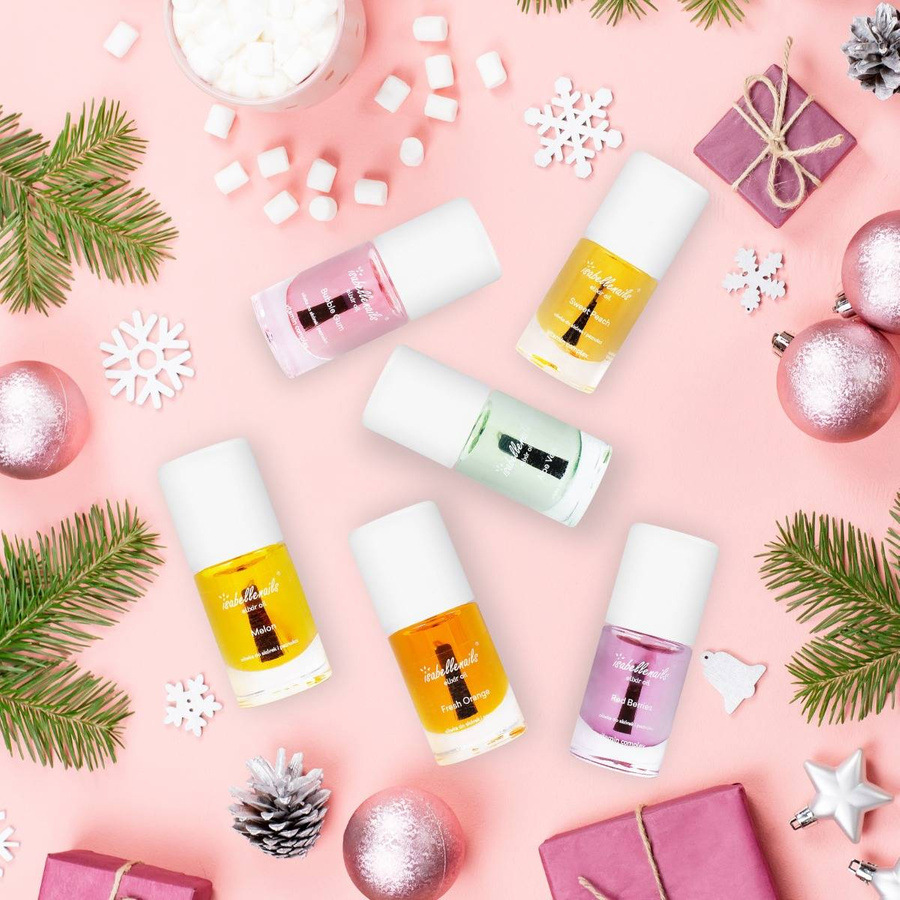 Zestaw Oliwek do Paznokci i Skórek 50 szt. x 7ml. Mix Zapachów na Prezent dla Klientek