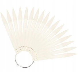 Mleczny wzornik do lakierów hybrydowych 50 sztuk