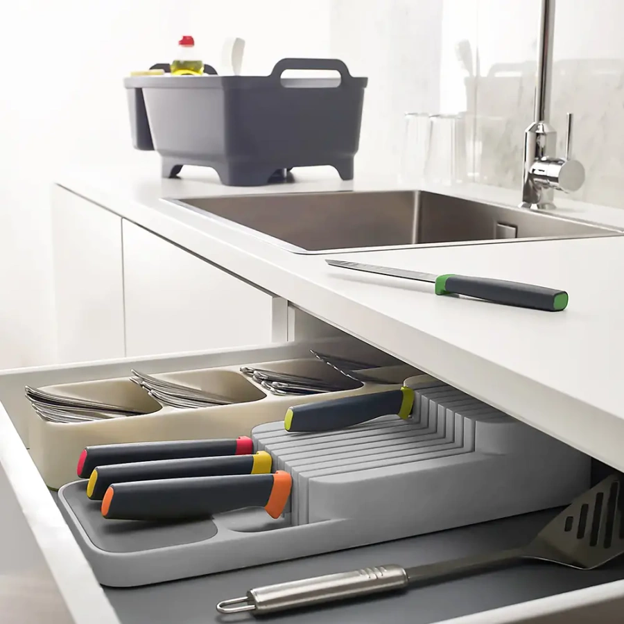 Organizer na noże wkład do szuflady 40 x 14 x 8 cm