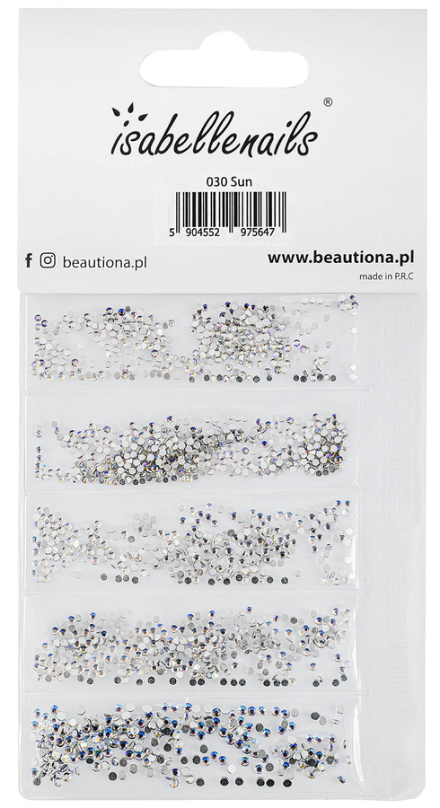 Cyrkonie 030 Sun 1400 szt mix
