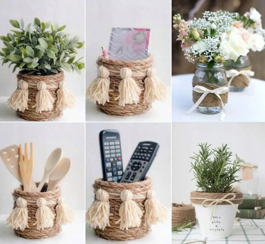 Sznurek jutowy do projektów DIY 50 metrów