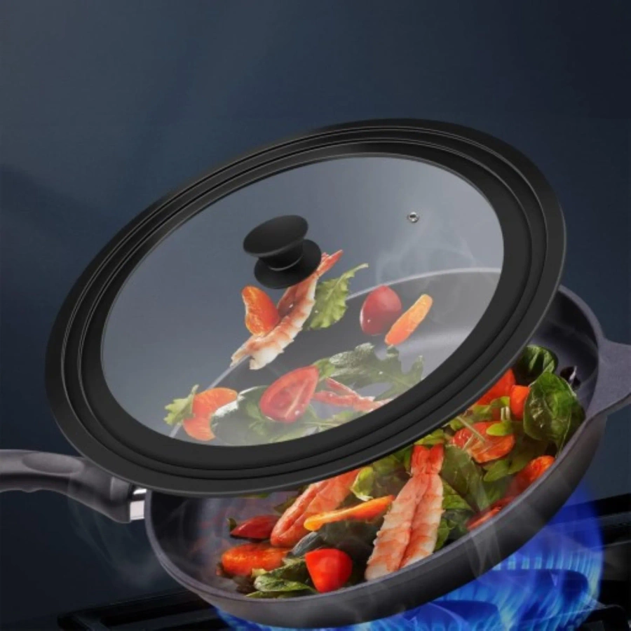 Uniwersalna silikonowa pokrywka 3 w1 28 cm