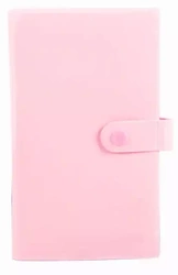 Album na naklejki do paznokci różowy -  120 okienek 