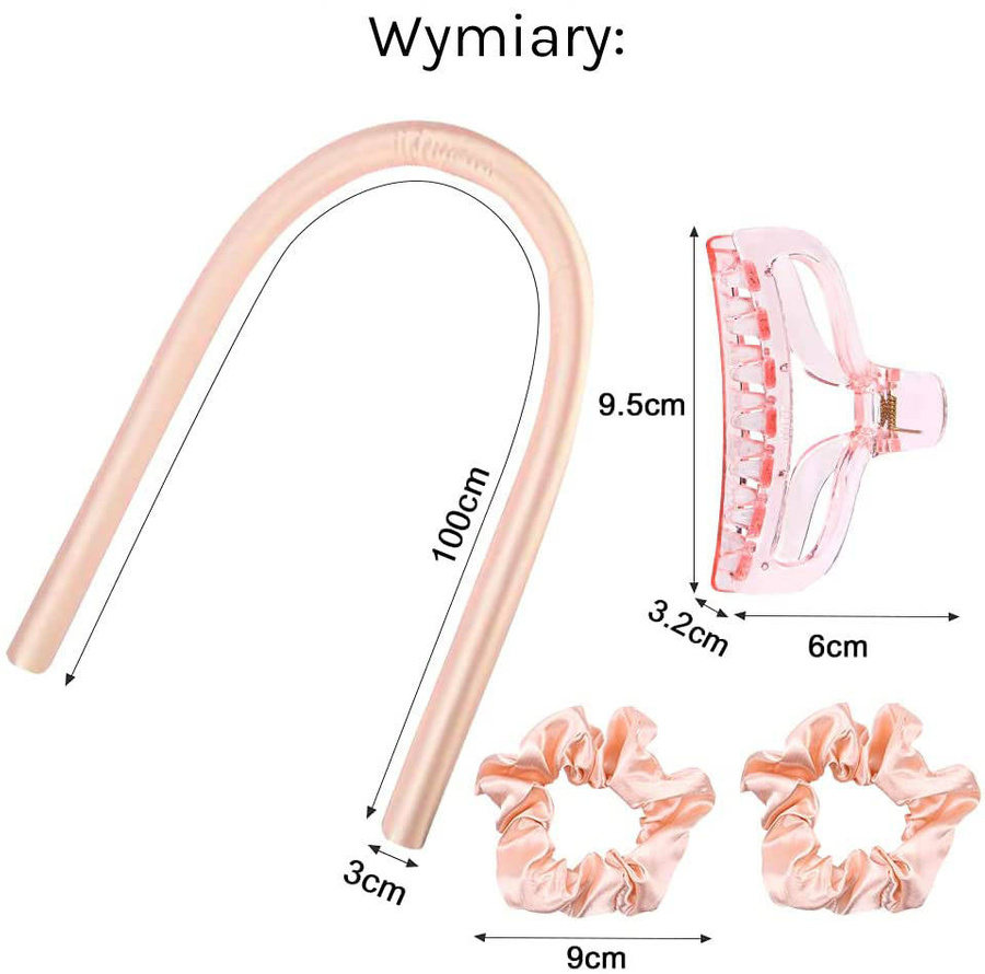 Jedwabny wałek do włosów – Creamy