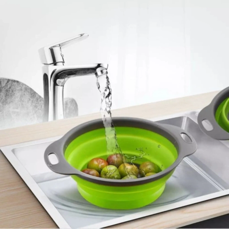 Składany durszlak do warzyw i owoców 24 cm