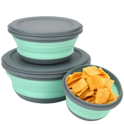 Składane miski turystyczne 3 sztuki