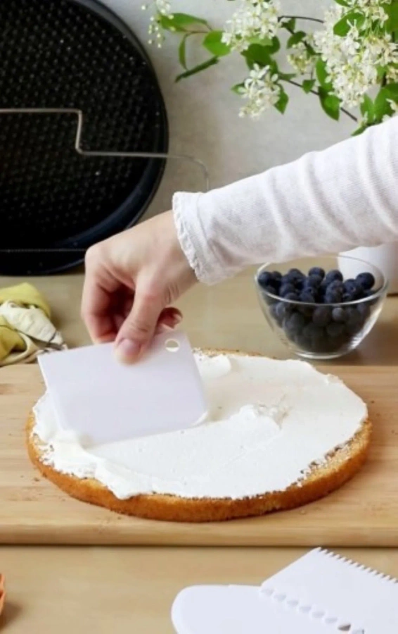 Szpatułka do dekoracji ciast i tortów 3 szt