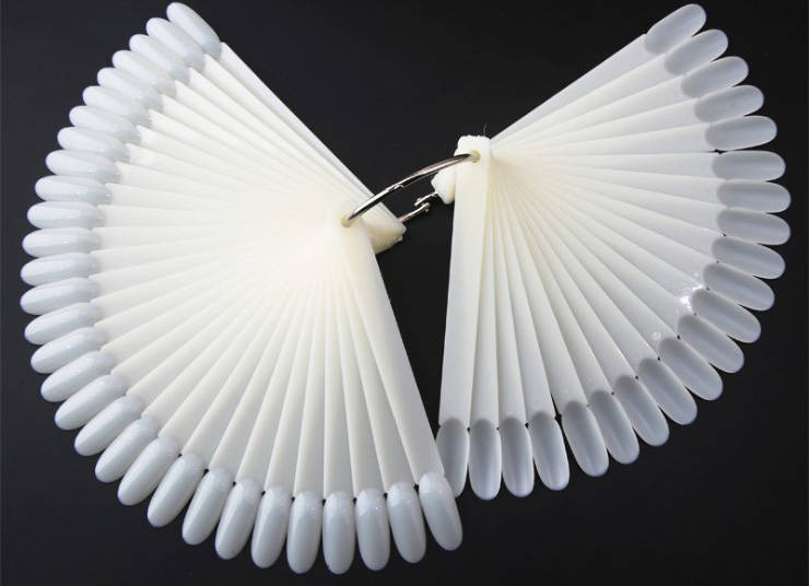 Wzornik na kółku wachlarz 50 szt