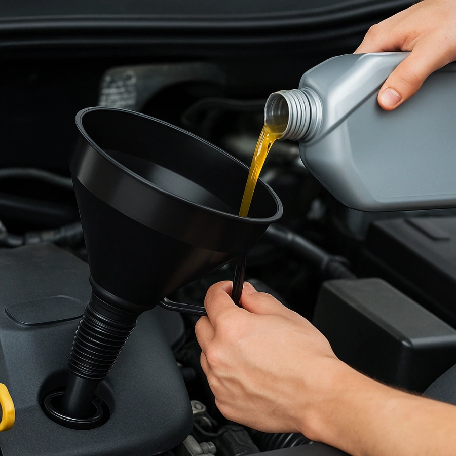 Lejek samochodowy do paliwa 13 x 35 cm