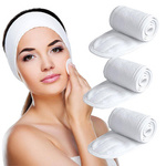 Opaska kosmetyczna do włosów biała