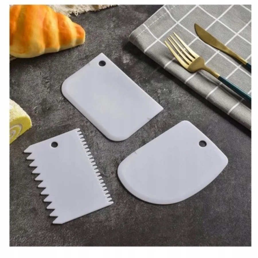 Szpatułka do dekoracji ciast i tortów 3 szt