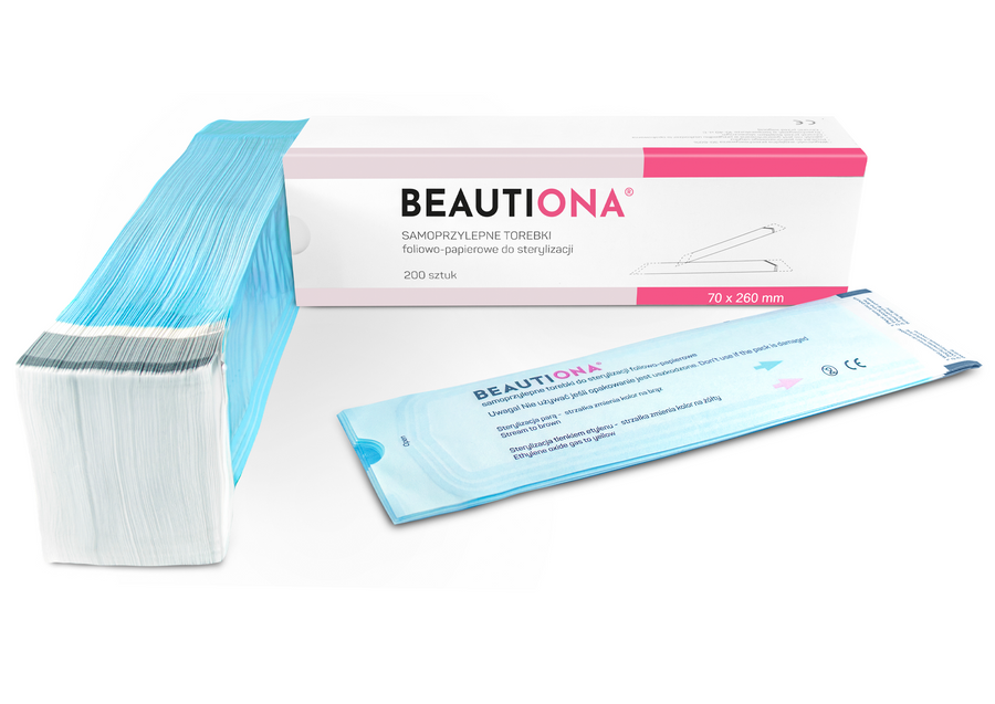 Torebki do sterylizacji 70mm x 260mm