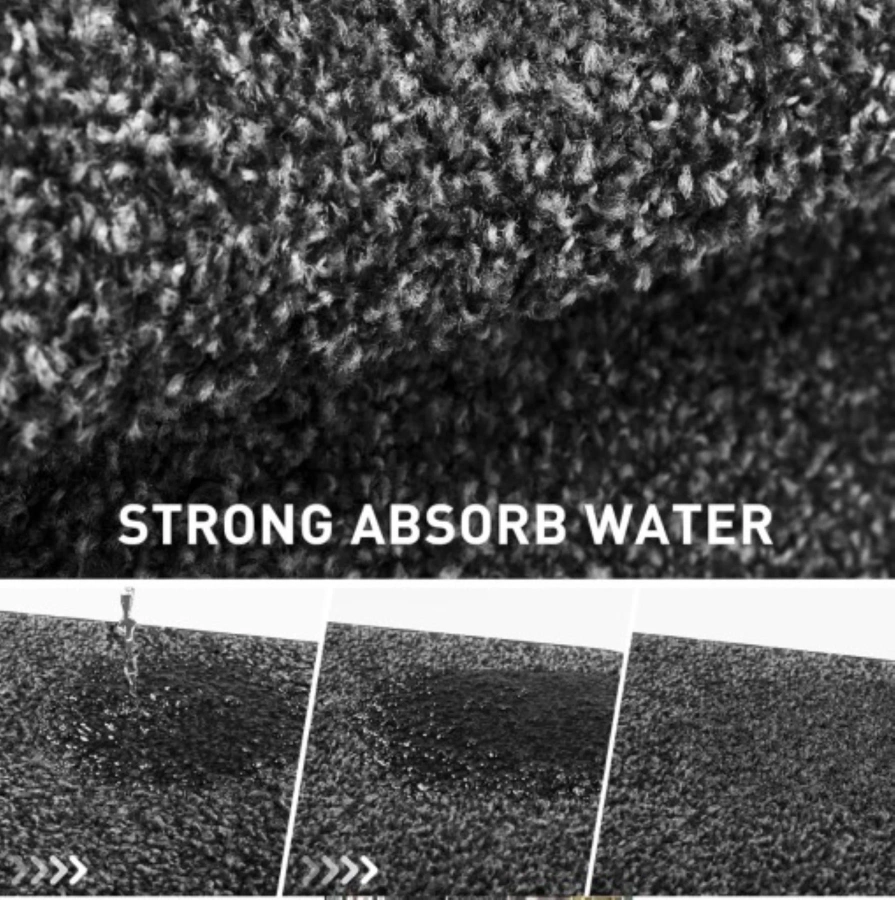 Niezniszczalna Wycieraczka Gumowa 60x90 cm - Idealna na Deszcz, Śnieg i Błoto. Antypoślizgowa.