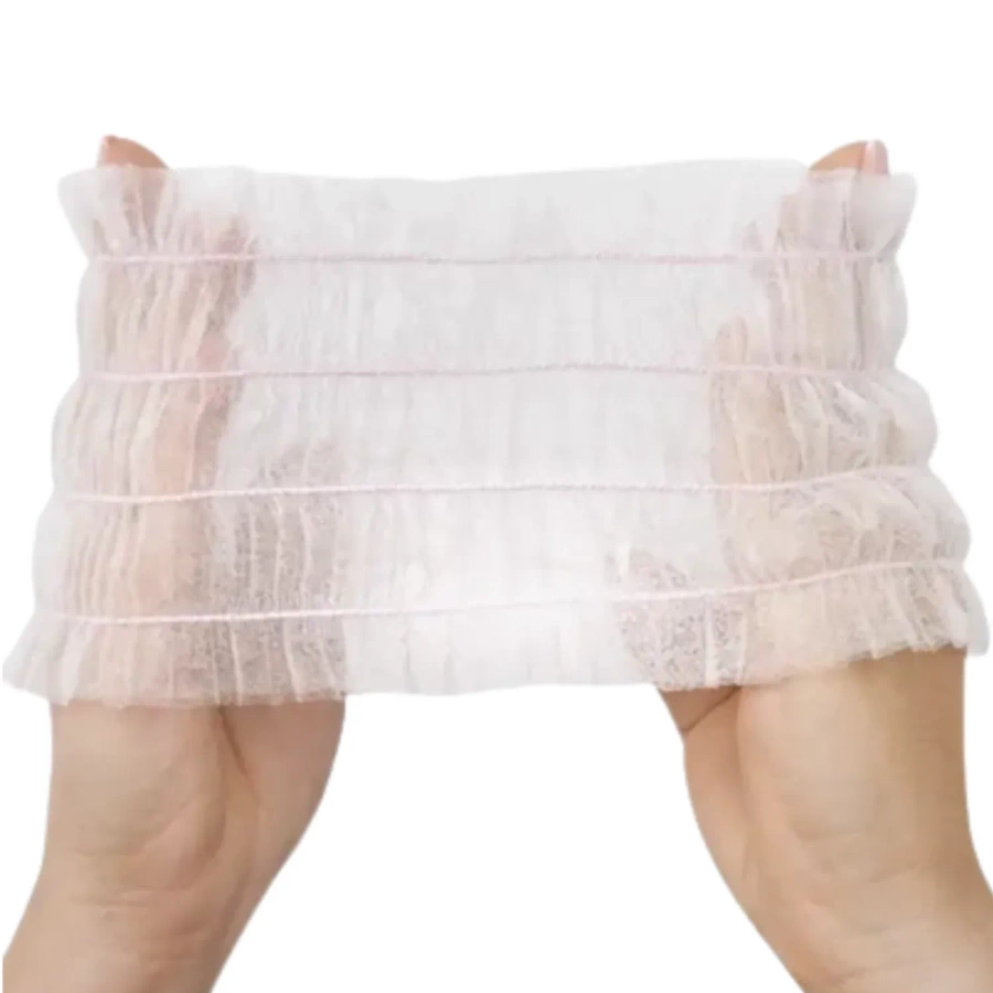 Jednorazowe opaski kosmetyczne na włosy 100 sztuk