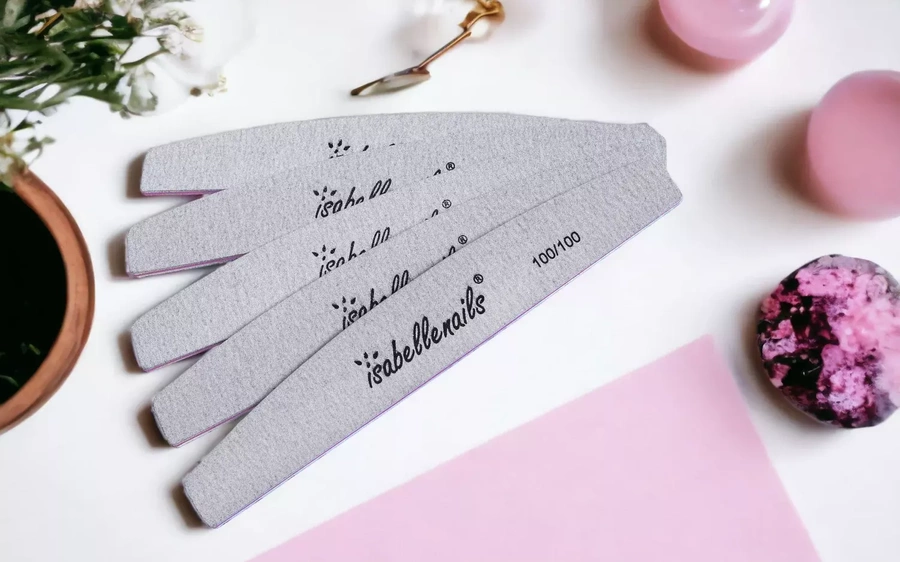 Pilnik do paznokci łódka zebra 1 sztuka 100/100