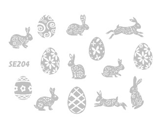 Naklejka wodna wielkanocna SE204