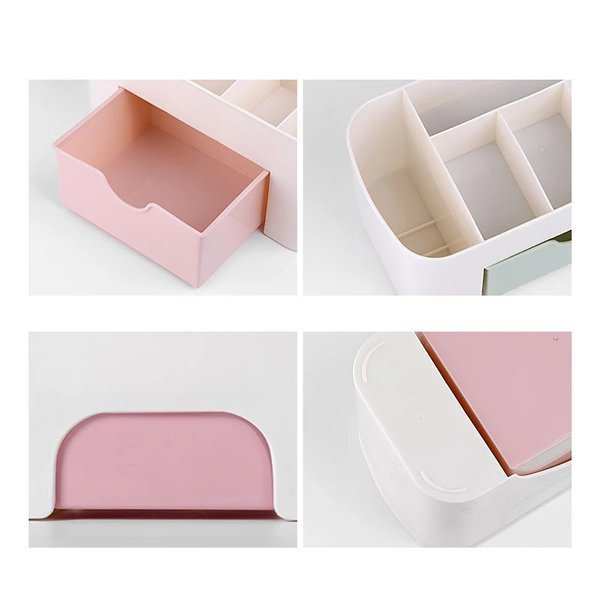 Szkatułka - organizer na kosmetyki z szufladką