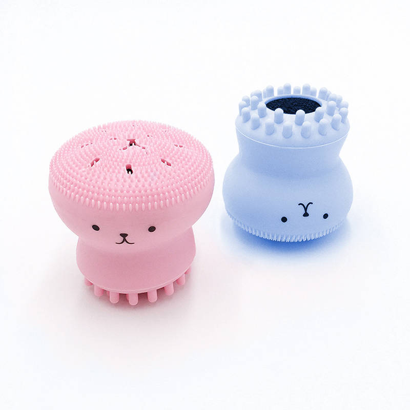 Myjka silikonowa do twarzy octopus mint