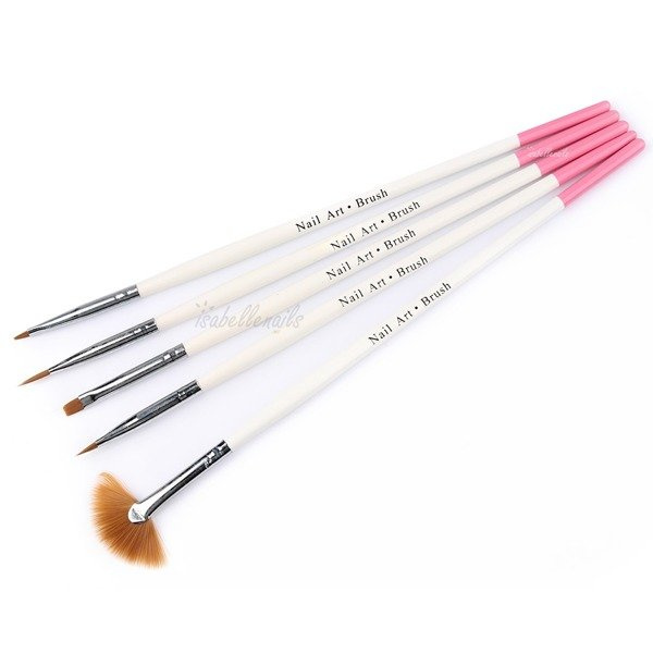 Zestaw pędzelków 5 sztuk nr 05