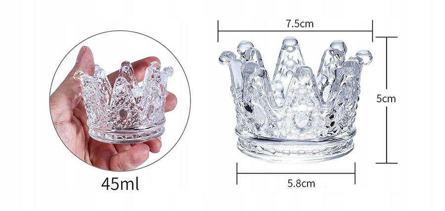 Wielofunkcyjny stojak holder do pędzli korona