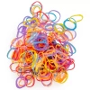 Mini gumki do włosów warkoczyków kolorowe
