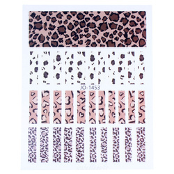 Naklejki 3D na paznokcie panterka JO-1453