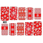 Naklejki wodne świąteczne na paznokcie M22