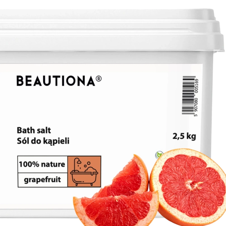 Sól do kąpieli Grejpfrut 2,5 kg