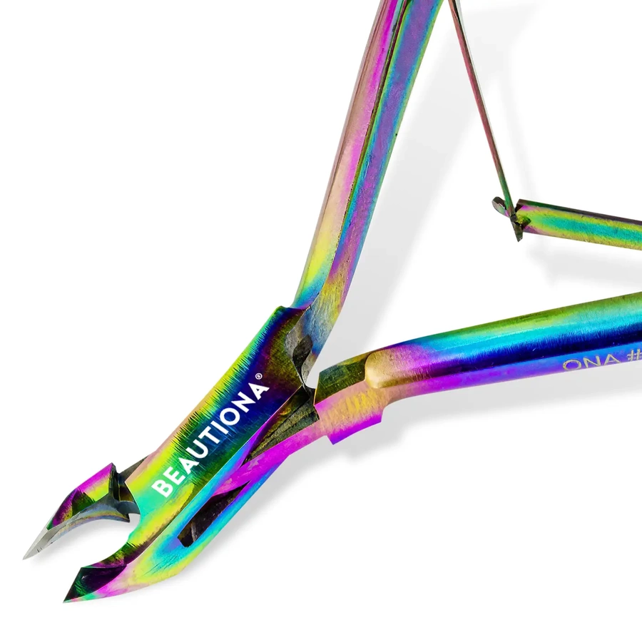 Profesjonalne cążki do skórek i paznokci 3mm ONA#M1-3 MULTIKOLOR